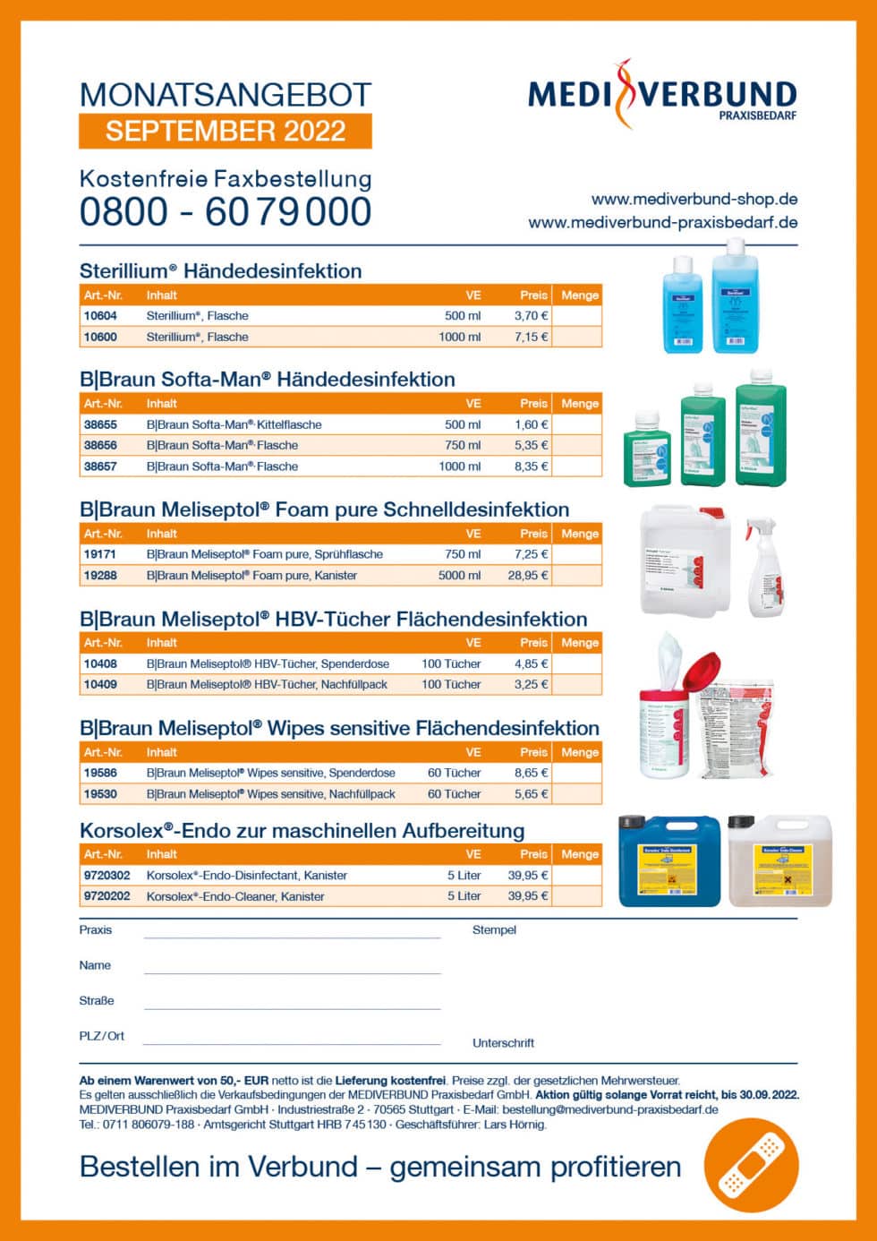 Praxis & Sprechstundenbedarf MEDIVERBUND