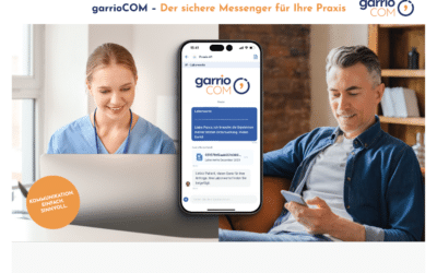 garrioCOM: Der Messenger für Ihre Praxis ist da